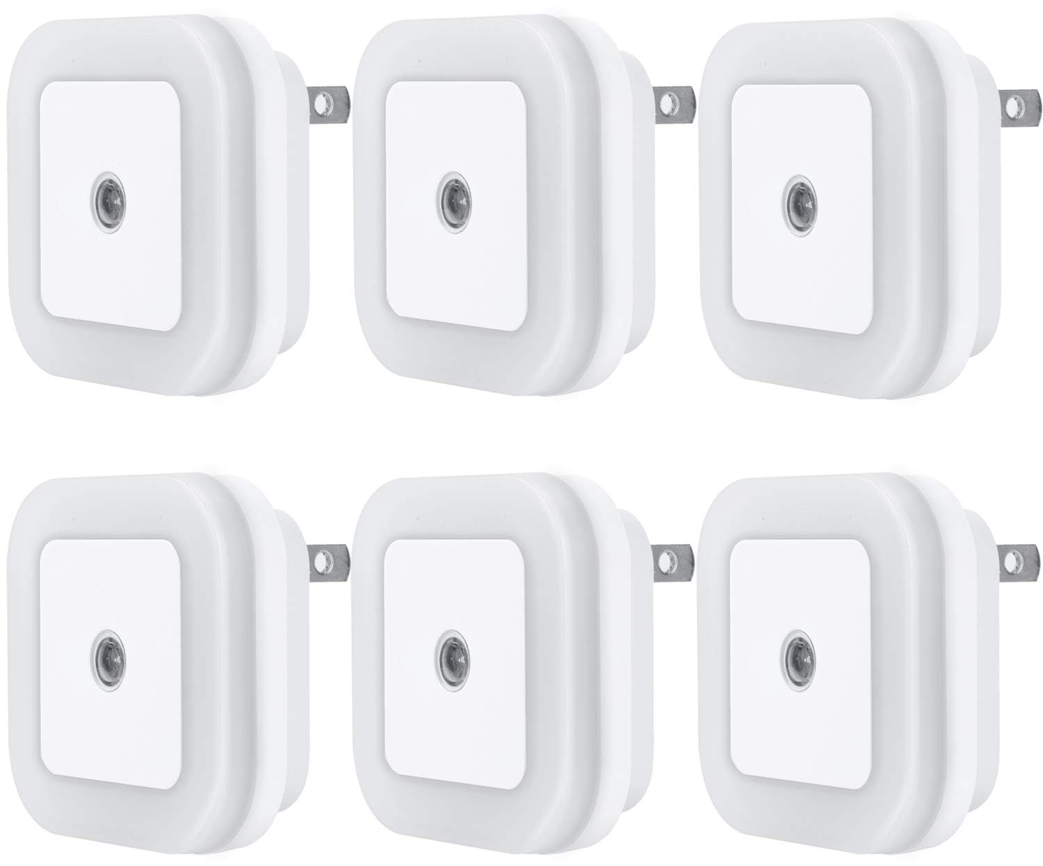 Uigos LED Night Light, 6-pack