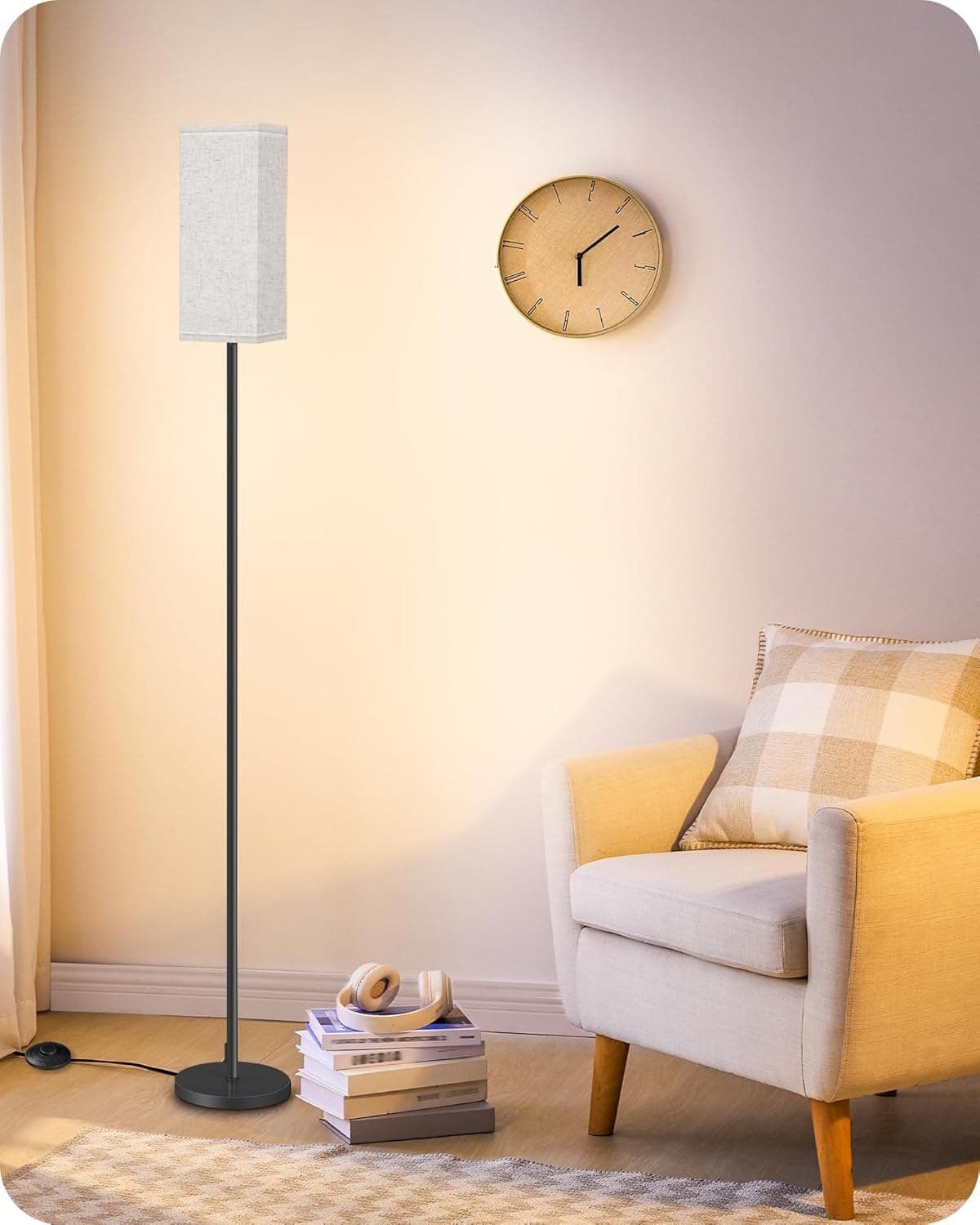 GOEBLESON Pole Floor Lamp, 64.6 in